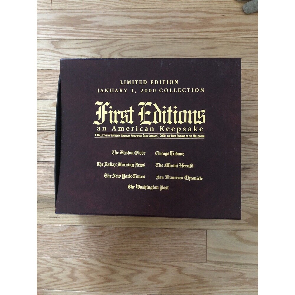 January 1, 2000 First/Ltd. Ed. An American Newspaper Keepsake 25th Anniversary!